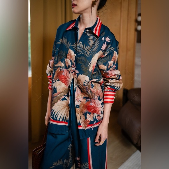 ✨HOST PICK✨ Floral Print Linen Coords - Picture 4 of 5